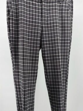 Liverpool LA Soft Houndstooth Black/White Dress Pants, Size 12 (31)